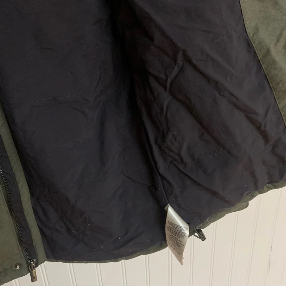 Columbia olive green quilted top ridge coat - Picture 6 of 12